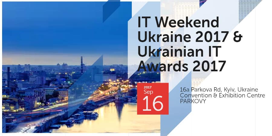 IT Weekend Ukraine 2017 Poster