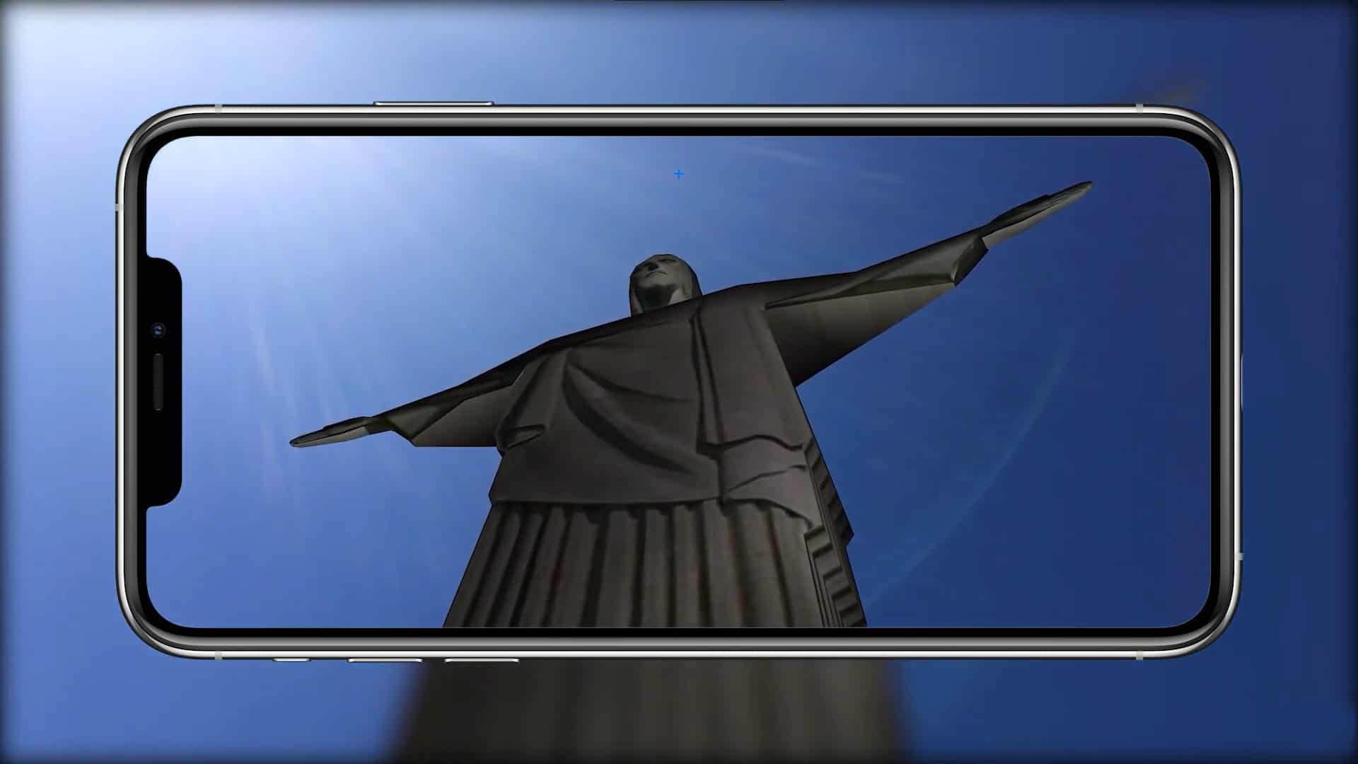 ar-media player augmented reality christ the redeemer 3D model