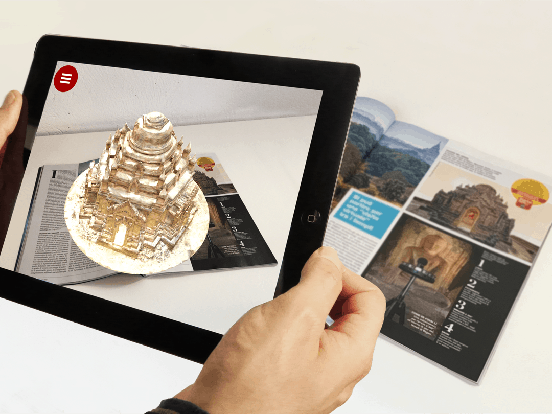 Augmented Reality app for Magazines