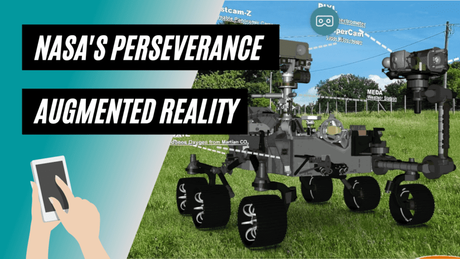 Exeperience NASA's Mars Perseverance in Augmented Reality with AR-media